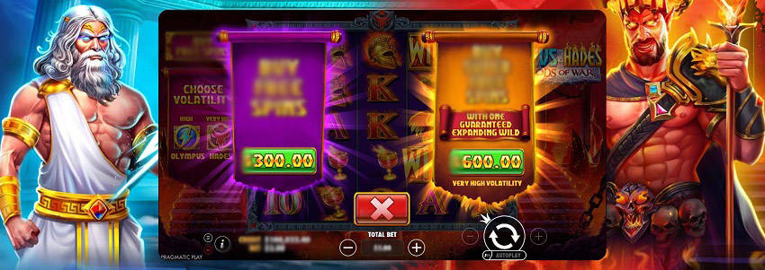 График распределения выигрышей по режимам Олимп и Аид