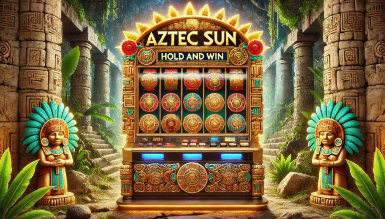 Панорама ацтекской пирамиды и золотого диска