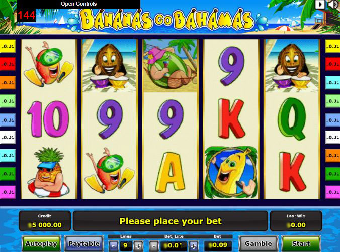 Игровое поле слота с активными линиями выплат