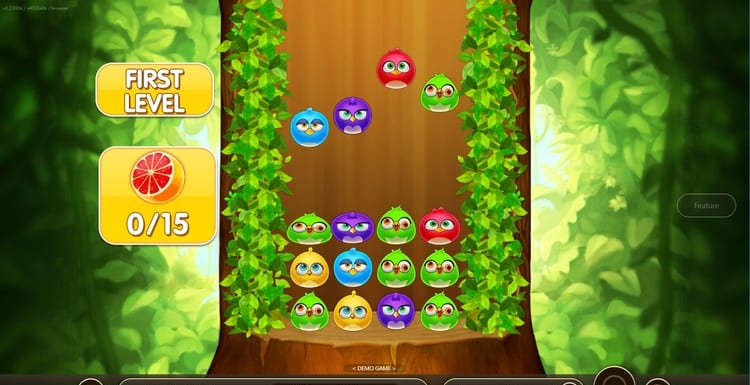 Таблица выплат в Игровом Автомате Birds Party