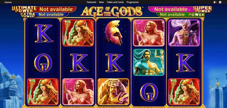 Скриншот бонусного события в слоте Age Of The Gods