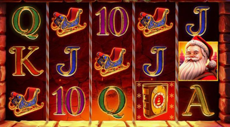 Праздничный слот Book of Santa с рождественской атмосферой