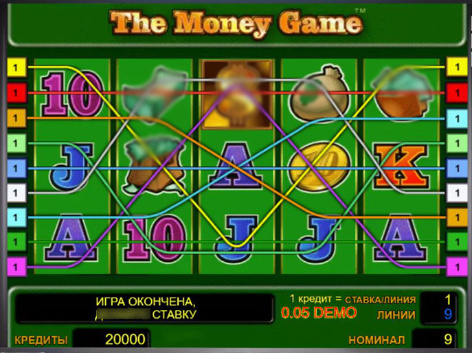 Демонстрационный режим слота