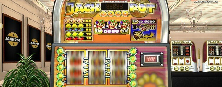 Таблица выплат и символы в игровом автомате Jackpot 6000