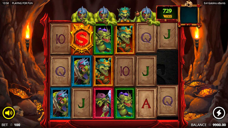 Графика, персонажи и атмосфера Evil Goblins