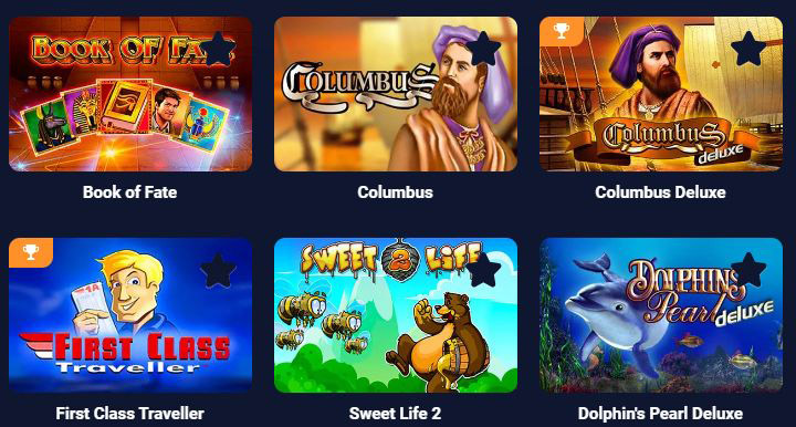 Игровые автоматы от ведущих провайдеров в европейских казино