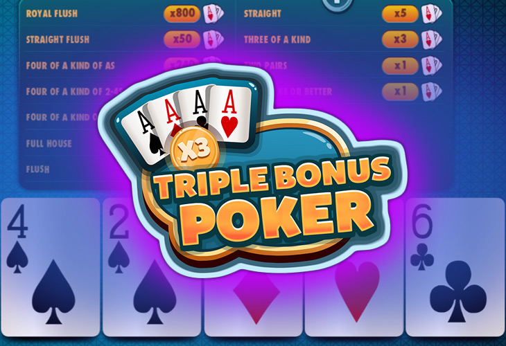 Triple Bonus Poker