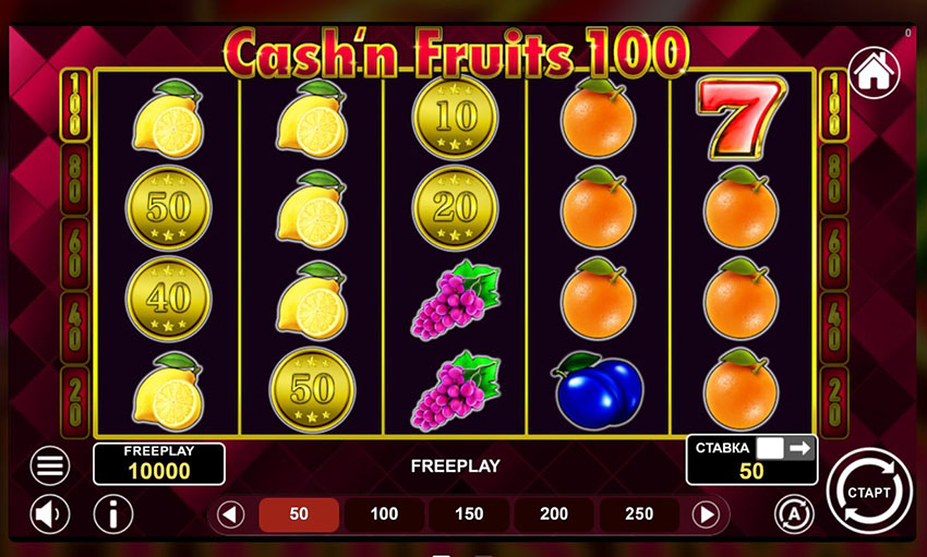 Символы Wild, Scatter и Bonus в фруктовом слоте