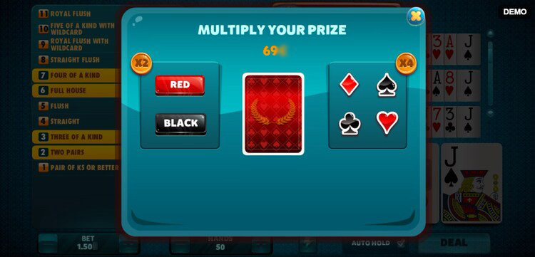 Режим мультирук с 25 линиями в Joker Poke