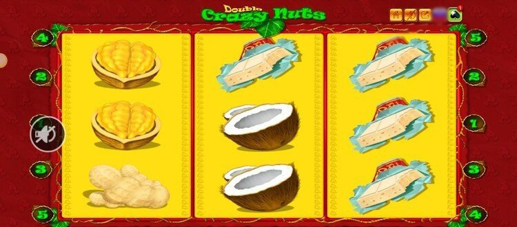 Игровой автомат Double Crazy Nuts на экране ноутбука и смартфона