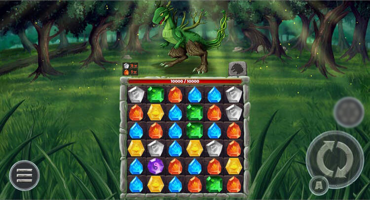 Игровой автомат Power Of Elements с драконами, алмазами и магическими стихиями