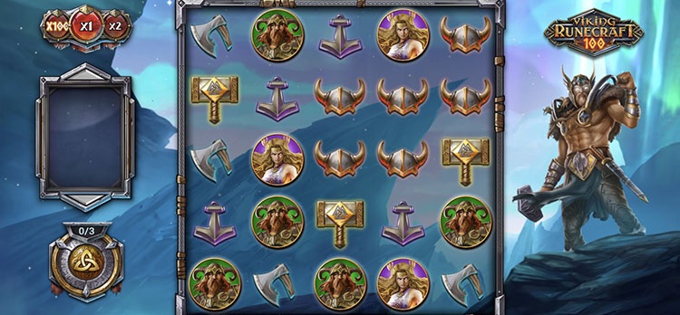 Слот Viking Runecraft 100 на фоне скандинавских богов