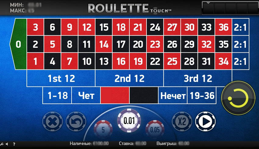 Современный интерфейс цифровой рулетки с анимированным колесом
