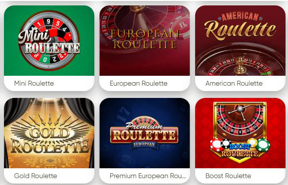 Виды онлайн рулетки на рубли
