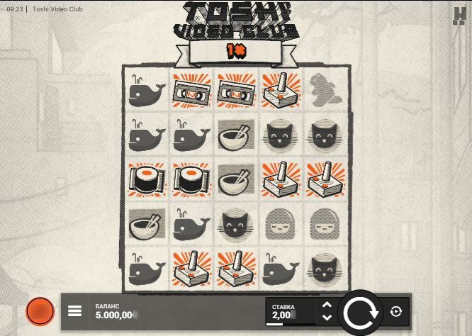 Игровое поле 5×3 и линии выплат — пример выигрышной сетки